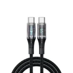 کابل تبدیل USB-C هترون مدل HC612DB طول 1 متر