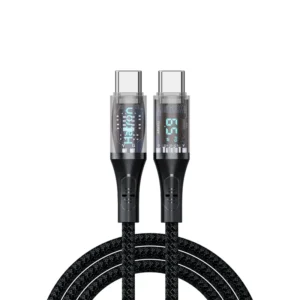 کابل تبدیل USB-C هترون مدل HC612DB طول 1 متر