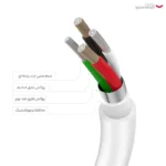 کابل تبدیل USB-C به لایتنینگ اپل طول 1 متر - تصویر 8