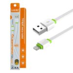 کابل شارژ فست Fast آیفون Lightning پاوربانک الدینو LDNIO اورجینال مدل XS-073 - 30 cm سفید کد 38429