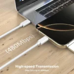 کابل USB-C مدل iPhone16 Pro Max 60W-C طول 1 متر - تصویر 7