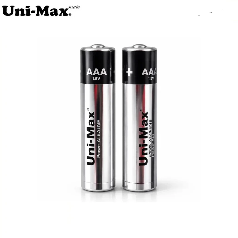 باتری نیم قلمی یونی مکس مدل POWER ALKALINE بسته ۲ عددی - Image 2
