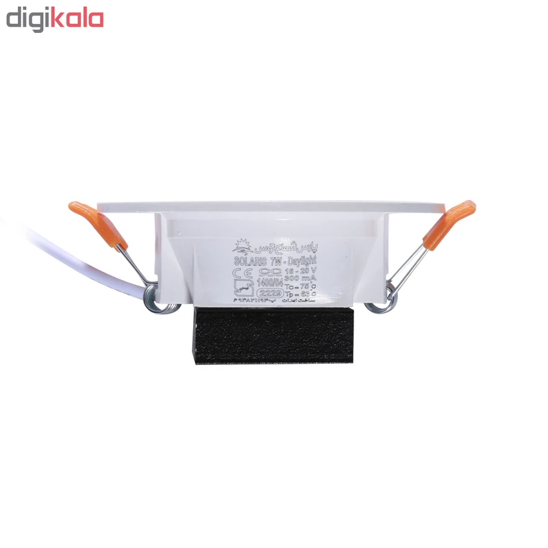 پنل ال ای دی 7 وات پارس شعاع توس مدل سولاریس بسته 5 عددی - Image 5