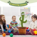 اسباب بازی مدل عروسک کاکتوس موزیکال سخنگو - تصویر 3