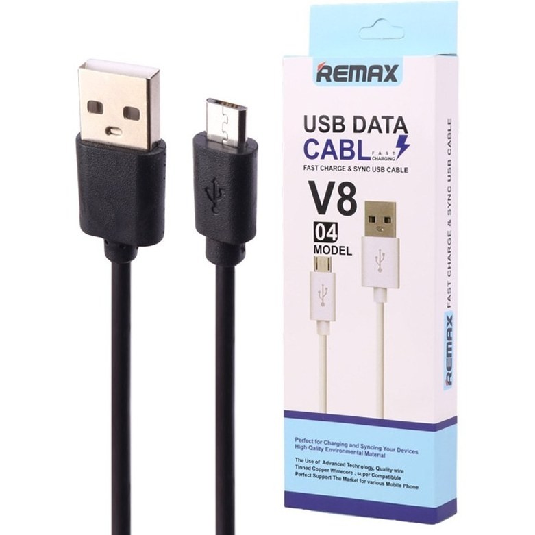 کابل شارژ میکرو usb Remax مدل 04 سری v8 - Image 2