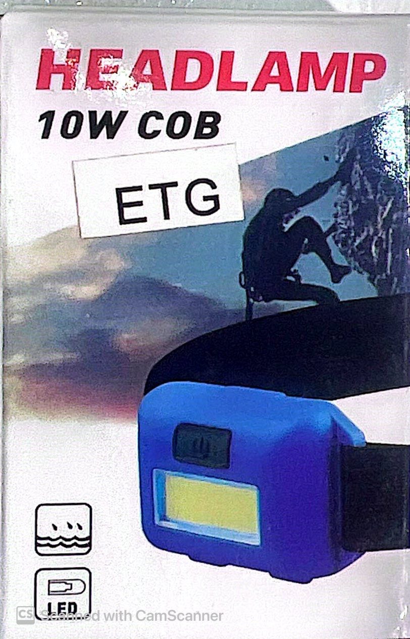چراغ پیشانی مدل 10W COB