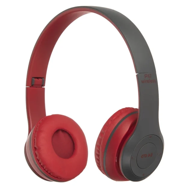 هدفون بلوتوثی مدل P47 درگاه شارژ Micro USB، کارت حافظه