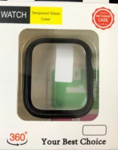 کاور مدل TGC-45MM مناسب برای اپل واچ سری 7/8/SE2021 سایز 45 میلی متری به همراه محافظ صفحه نمایش